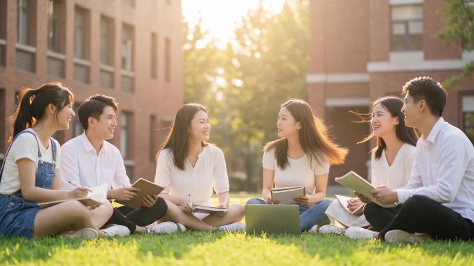 清新文艺大学生校园生活视频