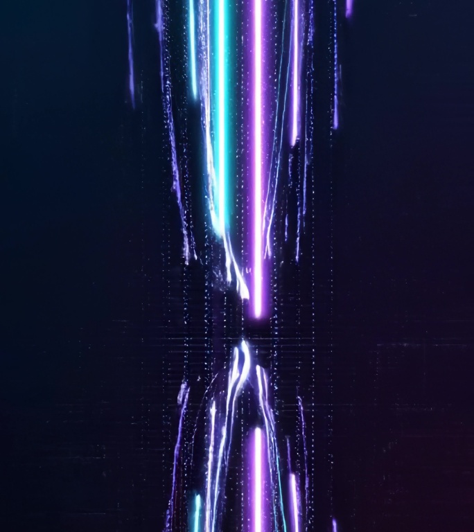 科技感波浪光影特效