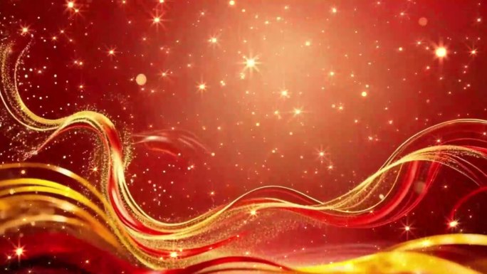 红色喜庆动态背景