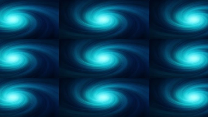 宽屏蓝色星云漩涡动画循环背景