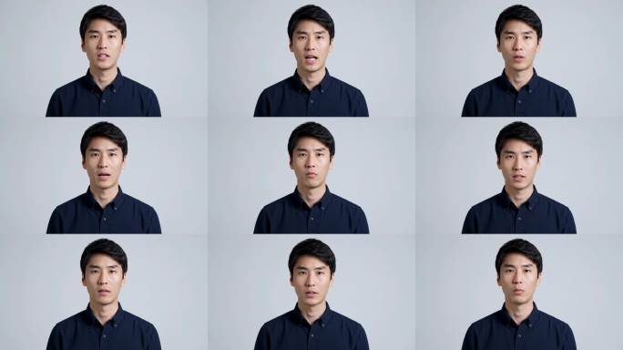 男士正面半身人像