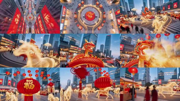 2026 马年都市新春庆典开场片头