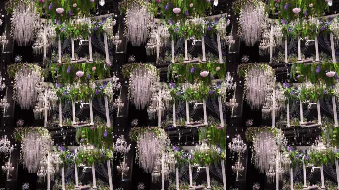 婚礼宴会厅 浪漫布置空镜庆宣传8