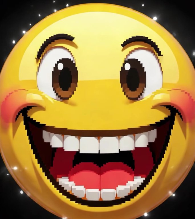 开心表情符号动态展示