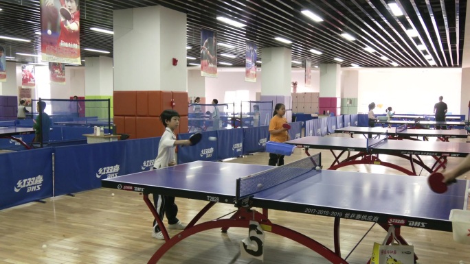 少儿乒乓球训练教学