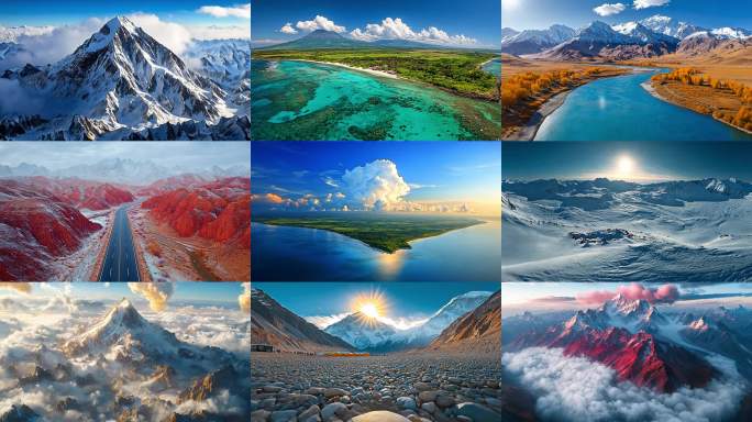 自然风光山水景色