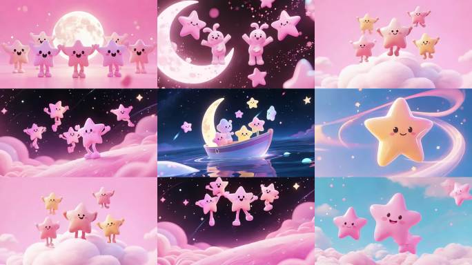 小星星-配乐成品 通用儿童舞蹈背景