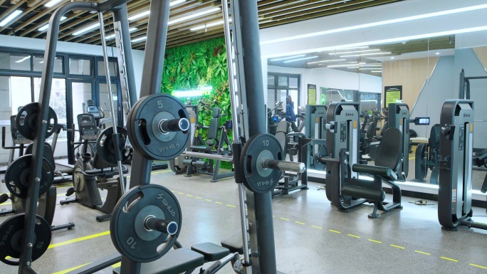 全民健身俱乐部实拍 4K 高新区
