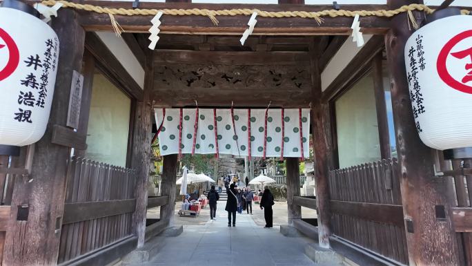 日本香川县仲多度郡，金刀比罗宫（金毘罗宫