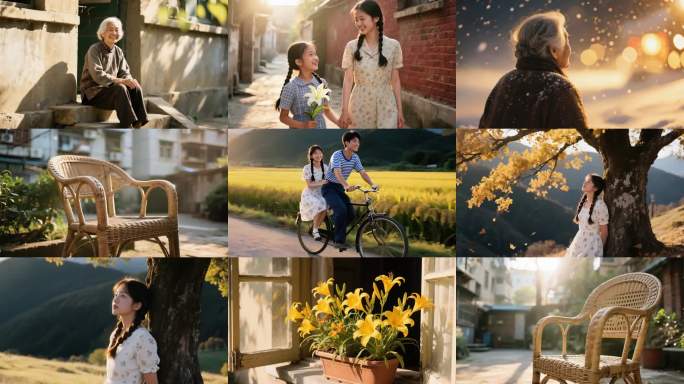 当你老了 李健  赵照 歌曲背景视频