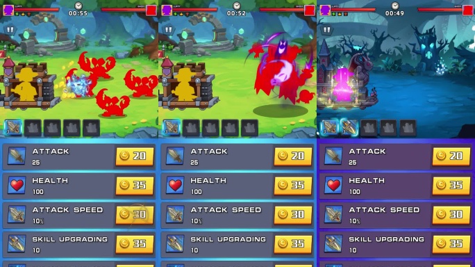 AE模板 塔防小游戏 割草 爆款买量