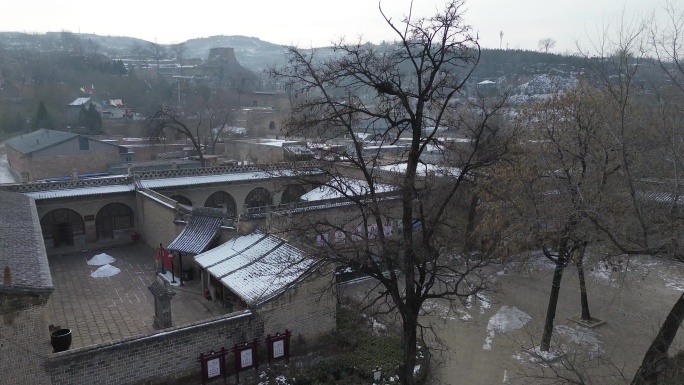 中共中央西北局旧址航拍