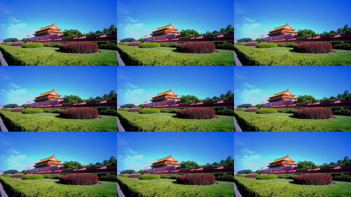 北京天安门定格远景