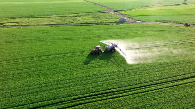 航拍高标准农田