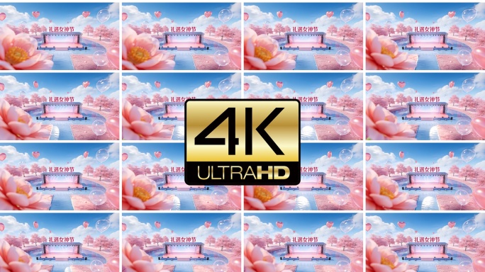 梦幻粉色浪漫庆典蛋糕3D