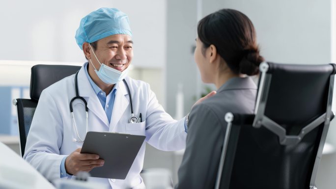 医生与患者沟通交流