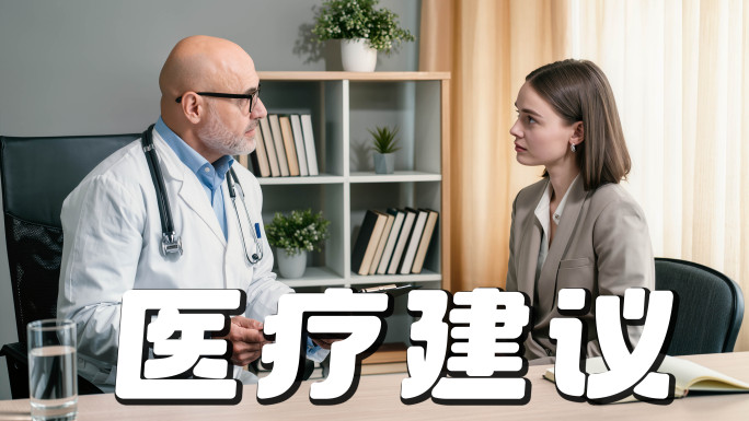 医生与女患者问诊交流【4K】