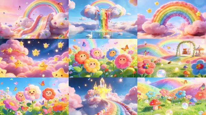 【4K】《彩虹桥》配乐背景