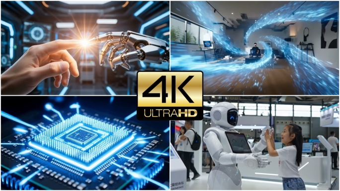 科技发展AI人工智能未来科技与智能生活