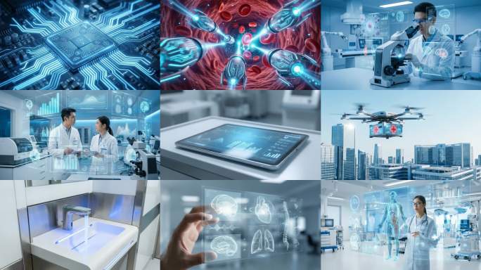 医疗智慧医疗AI医疗数字未来智能科技医学